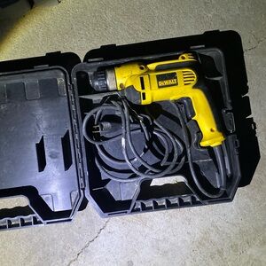 DEWALT Yellow Corded Drill
